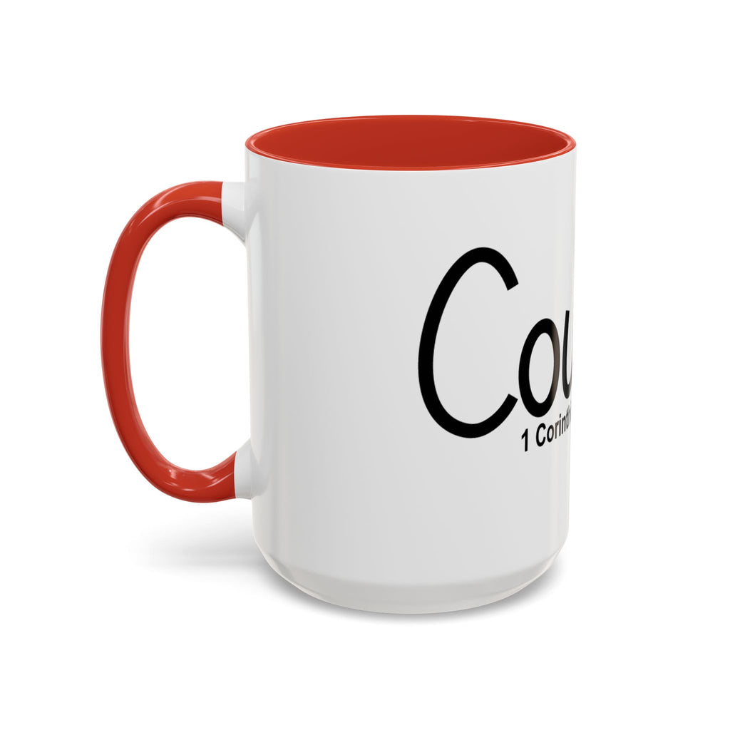 Courage Inspirational 15oz Mug (1 Corinthians 16:13)