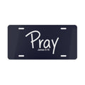 Vanity Plate-Pray (James 5:16)