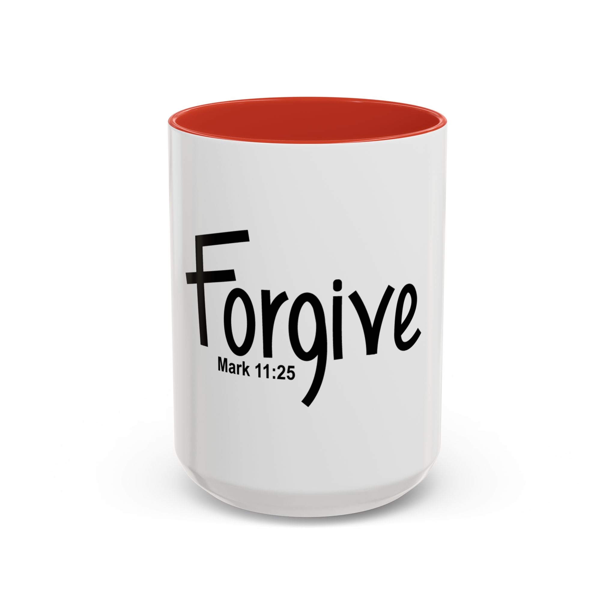 Forgive Inspirational 15oz Mug (Mark 11:25)