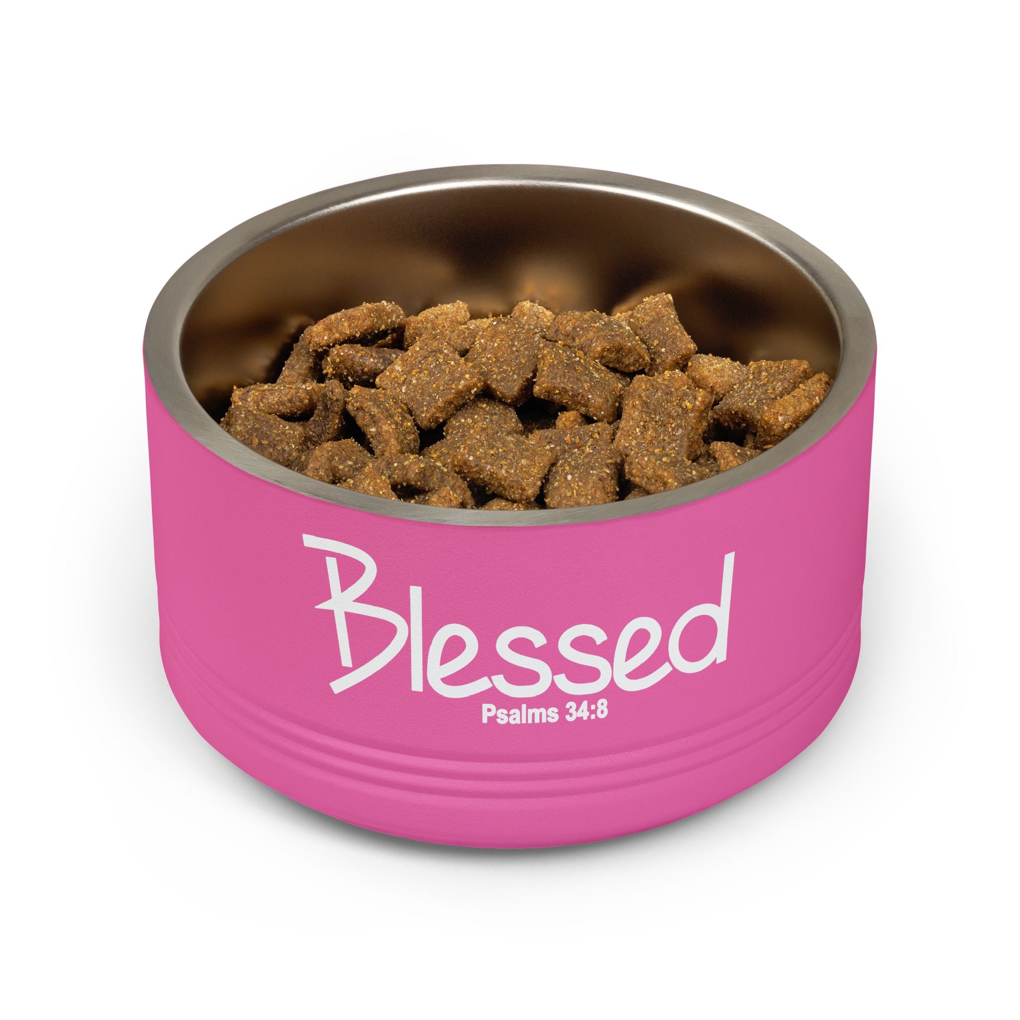 18oz Pet Bowl Stainless Steel  (Blessed)