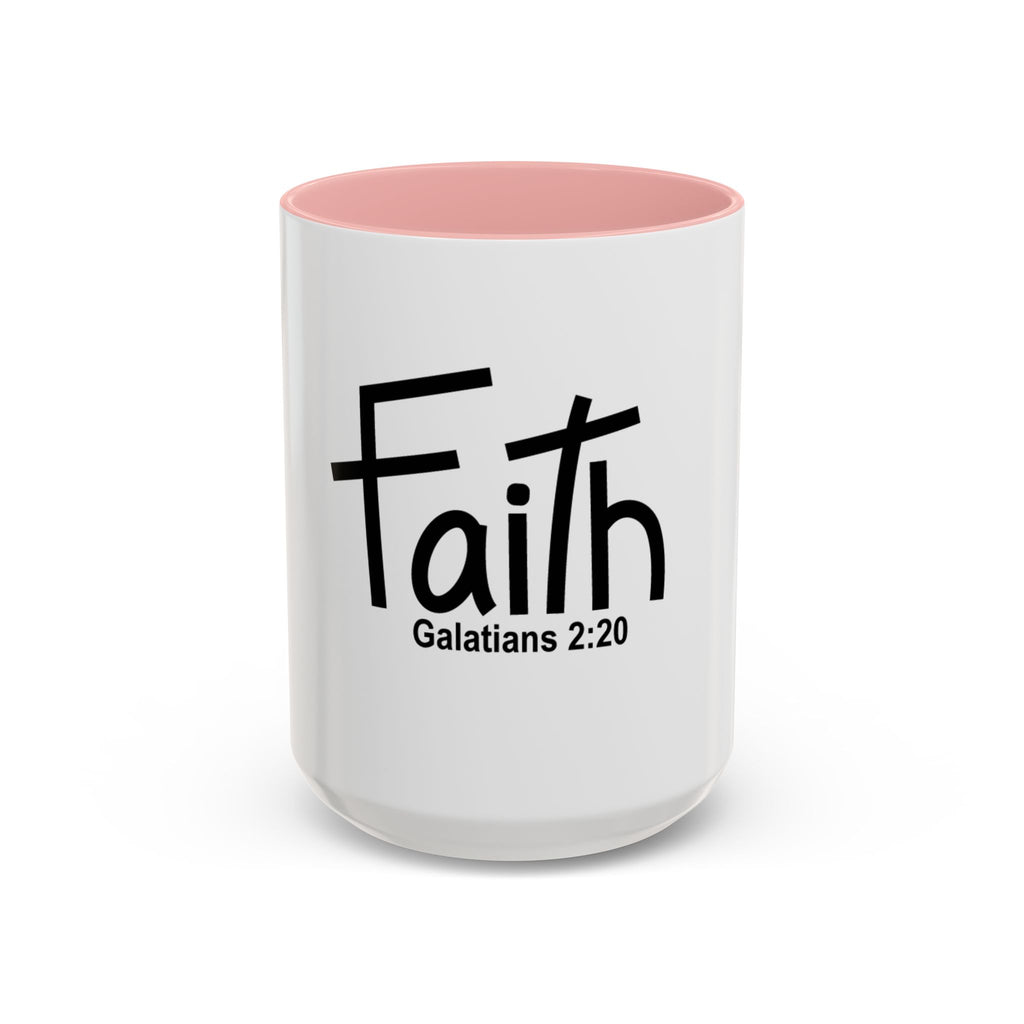 Faith Inspirational 15oz Mug (Galatians 2:20)