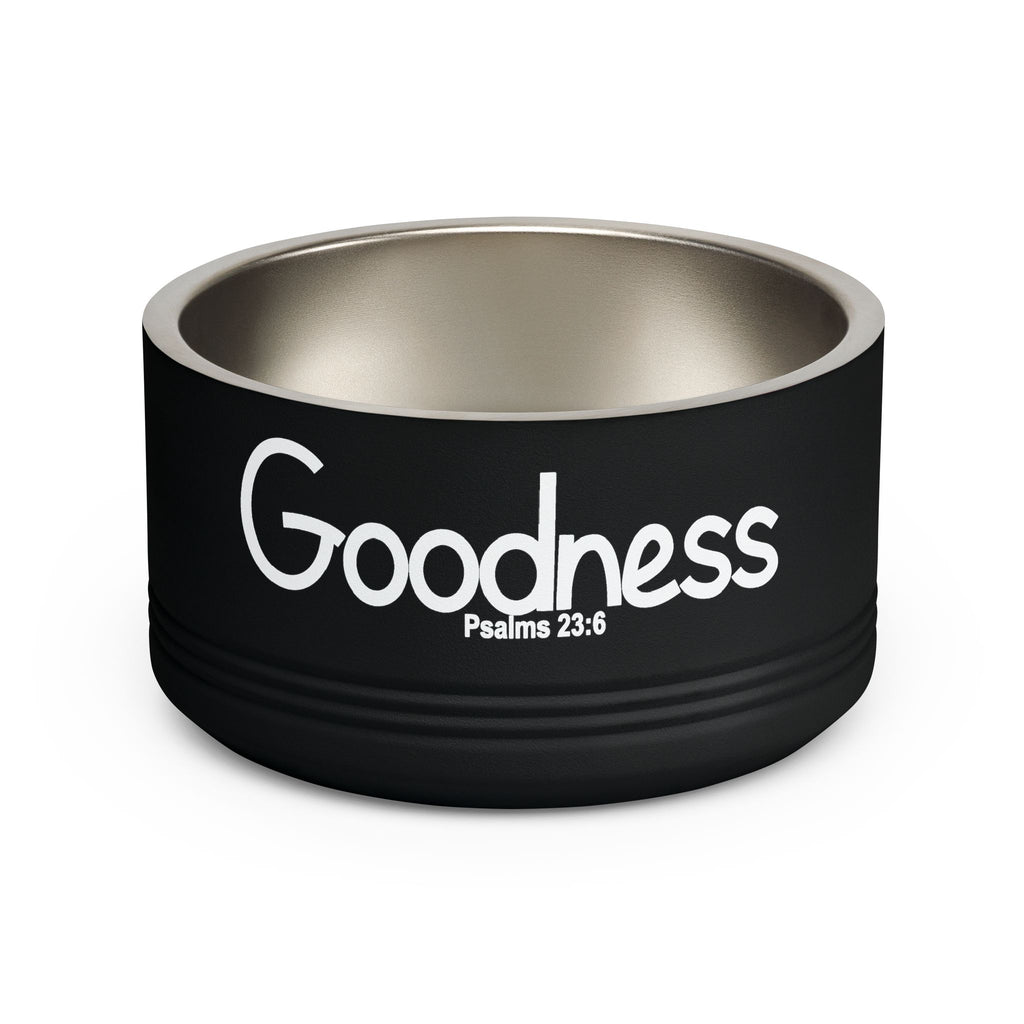 18oz Pet Bowl Stainless Steel  (Goodness)