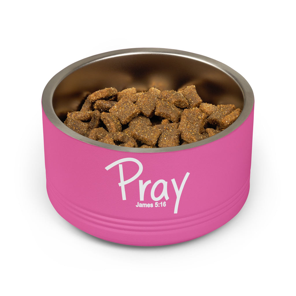18oz Pet Bowl Stainless Steel (Pray)