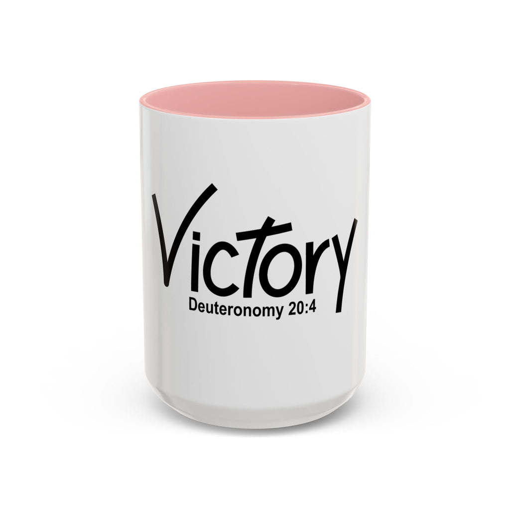 Victory Inspirational 15oz Mug (Deuteronomy 20:4)