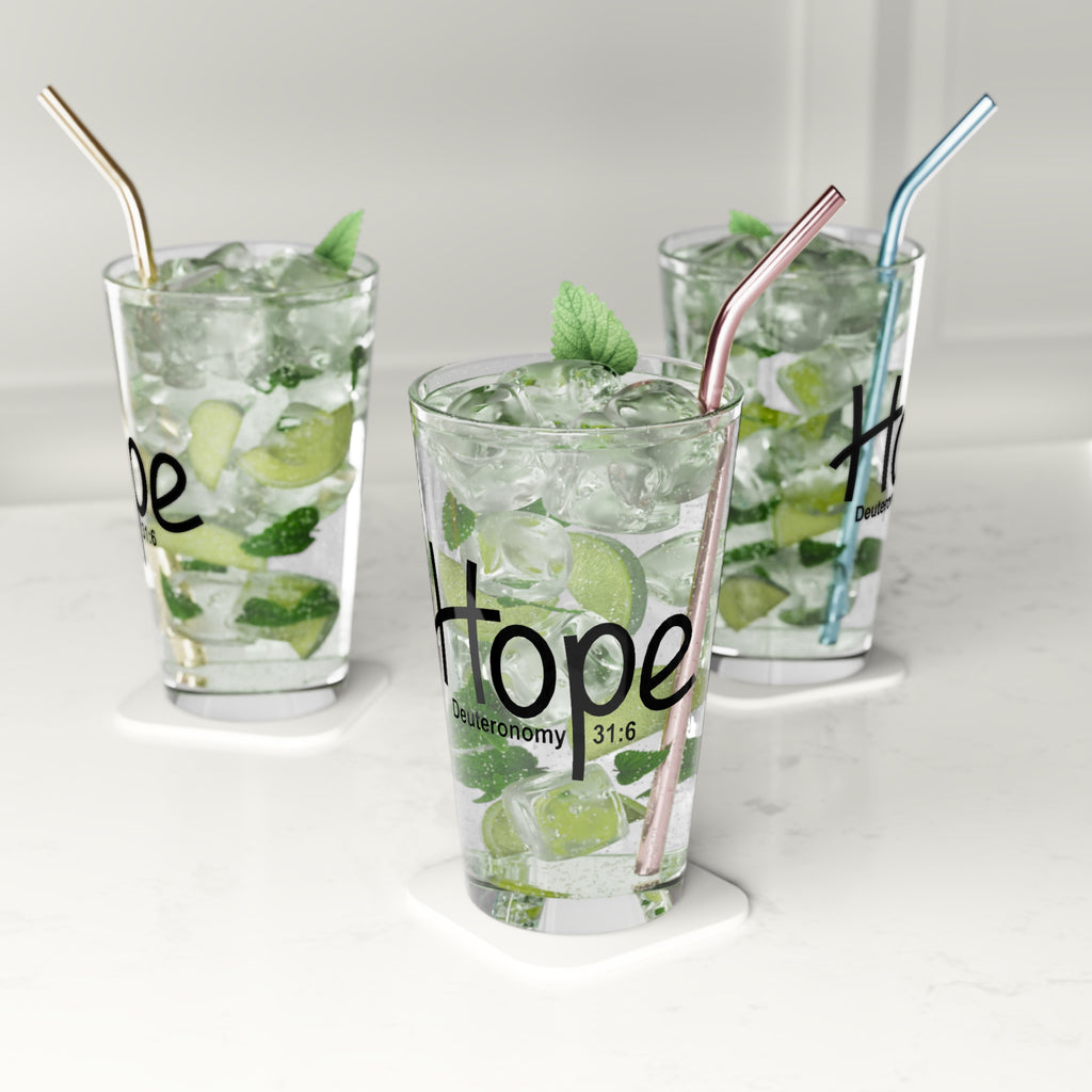 16oz Pint Glass-Hope