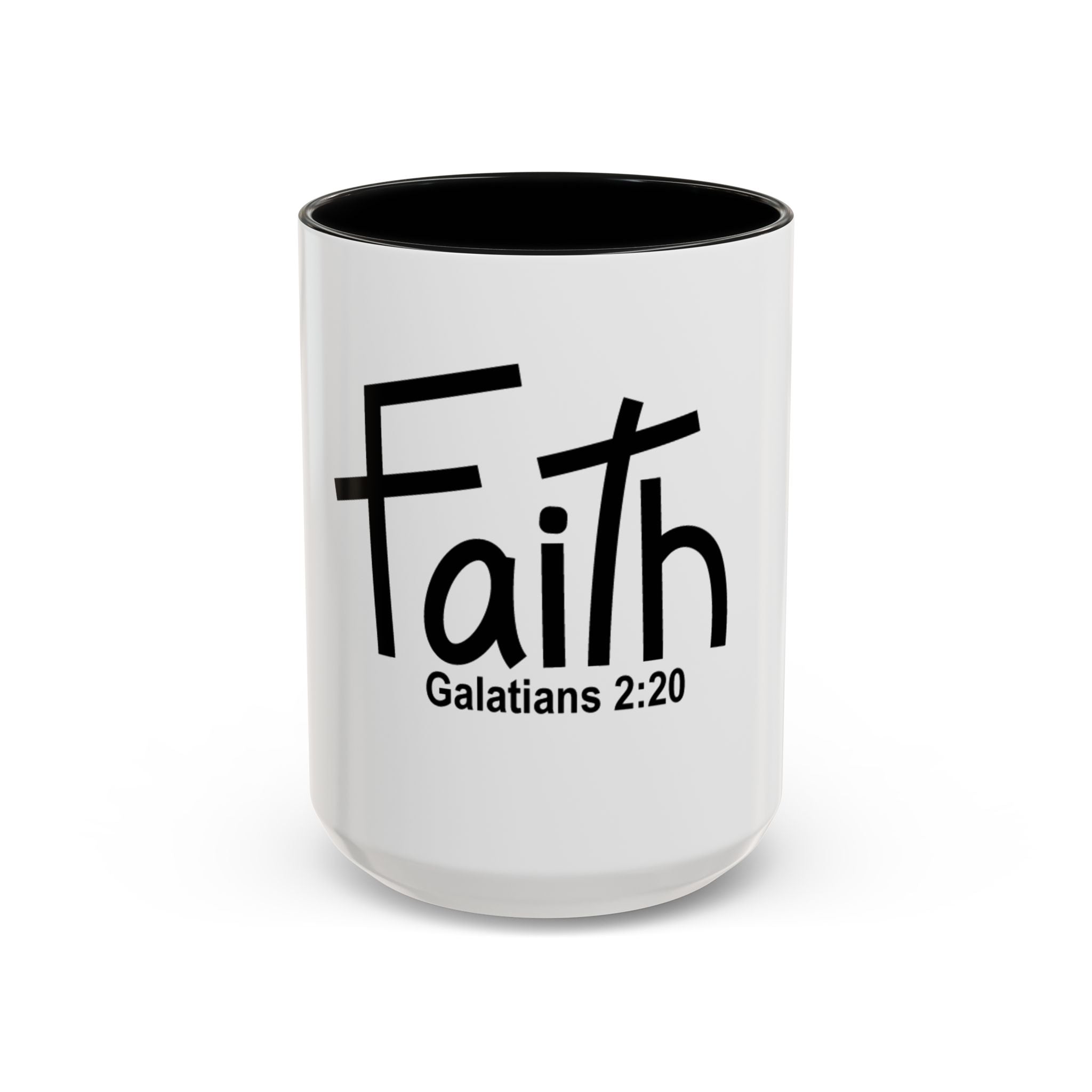 Faith Inspirational 15oz Mug (Galatians 2:20)
