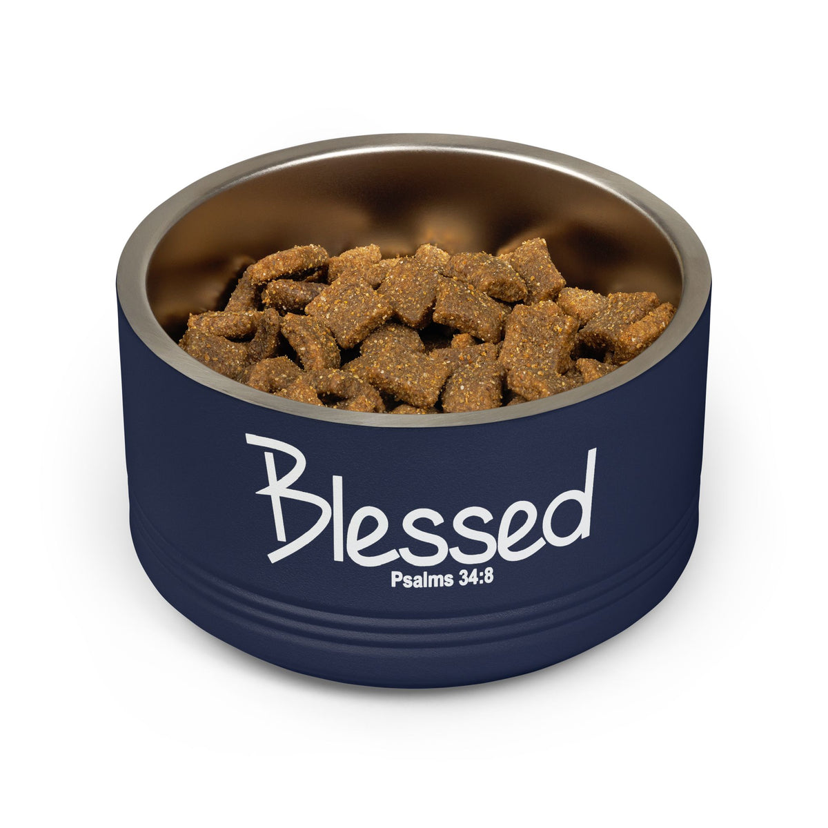 18oz Pet Bowl Stainless Steel  (Blessed)