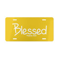 Vanity Plate-Blessed (Psalms 34:8)