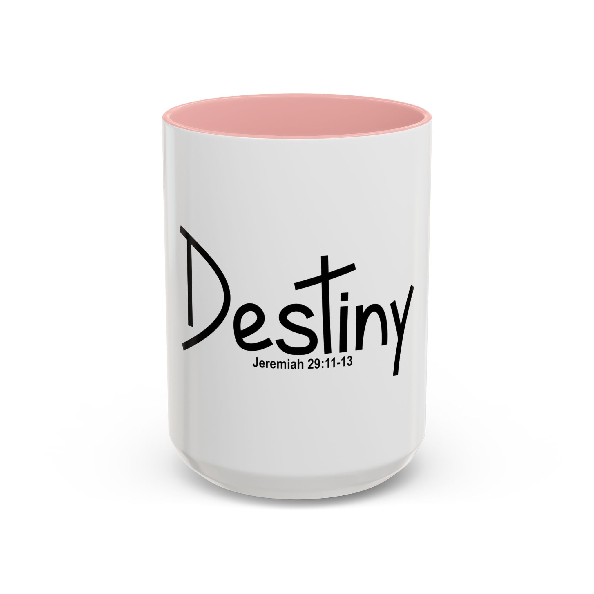 Destiny Coffee Mug — Jeremiah 29:11-13 Inspirational Accent Mug