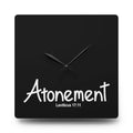 Atonement Acrylic Wall Clock — Religious Scripture Leviticus 17:11 Decorative Clock