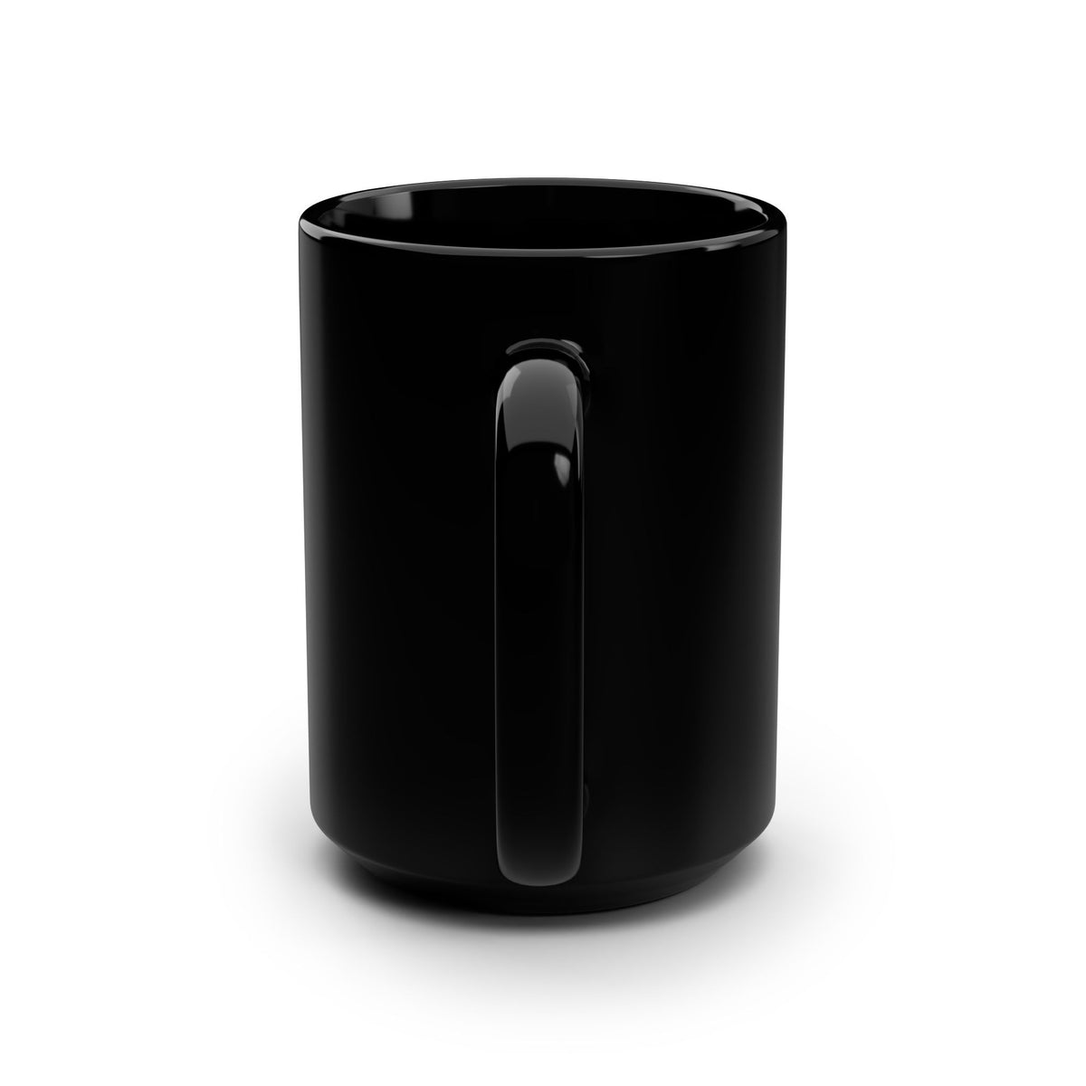 Pray Inspirational Black 15oz Mug (James 5:16)