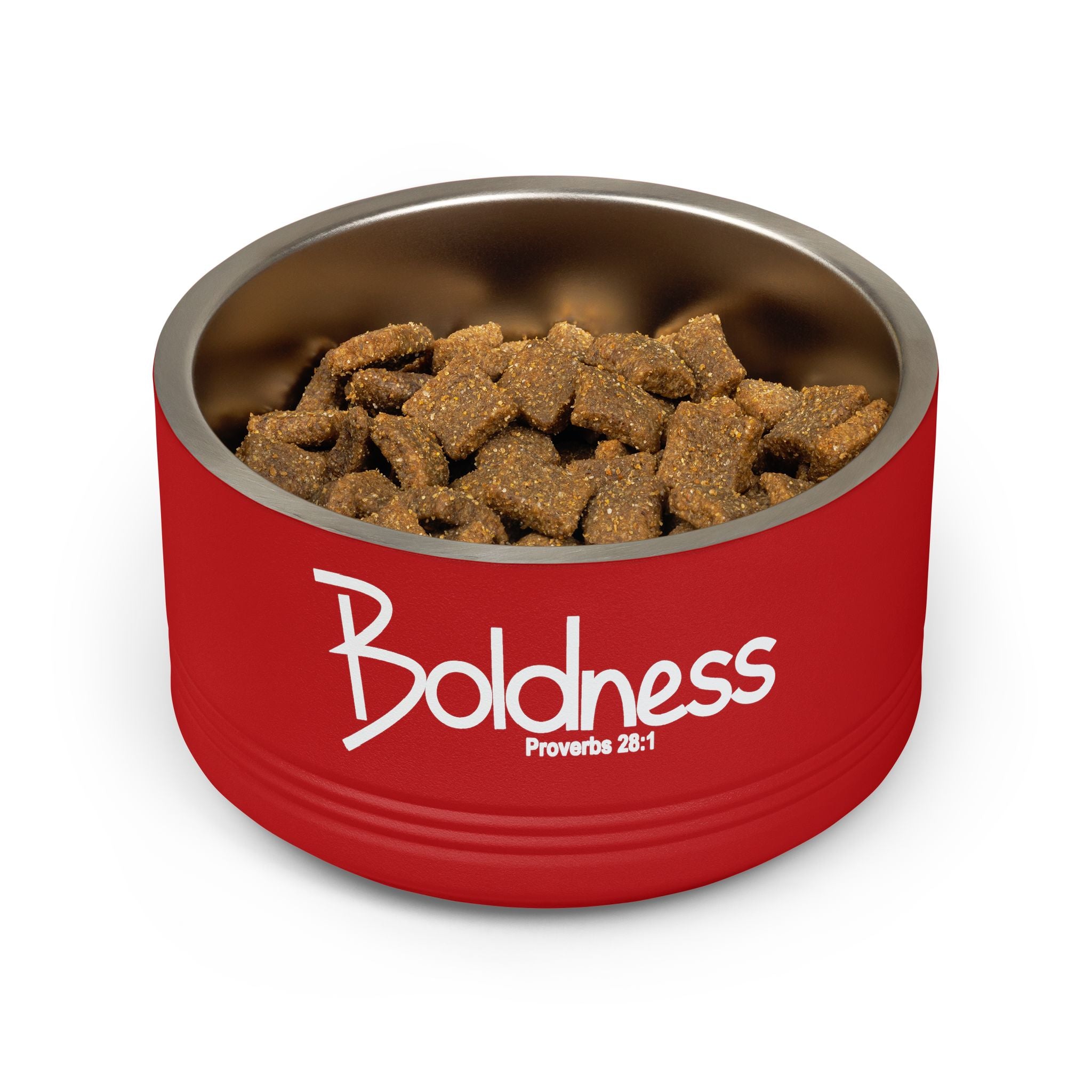 18oz Pet Bowl Stainless Steel  (Boldness)