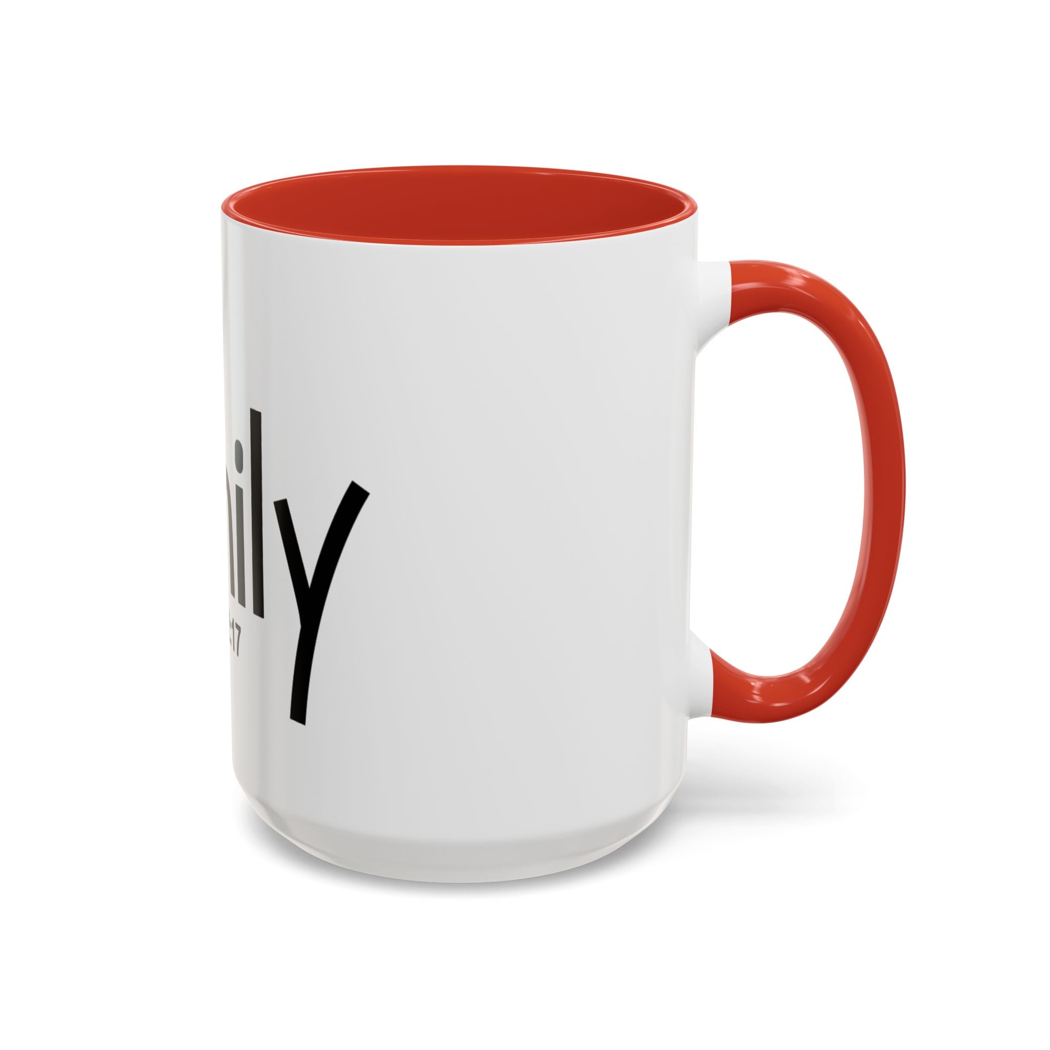 Family Inspirational 15oz Mug (1 Peter 2:17)