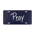 Vanity Plate-Pray (James 5:16)