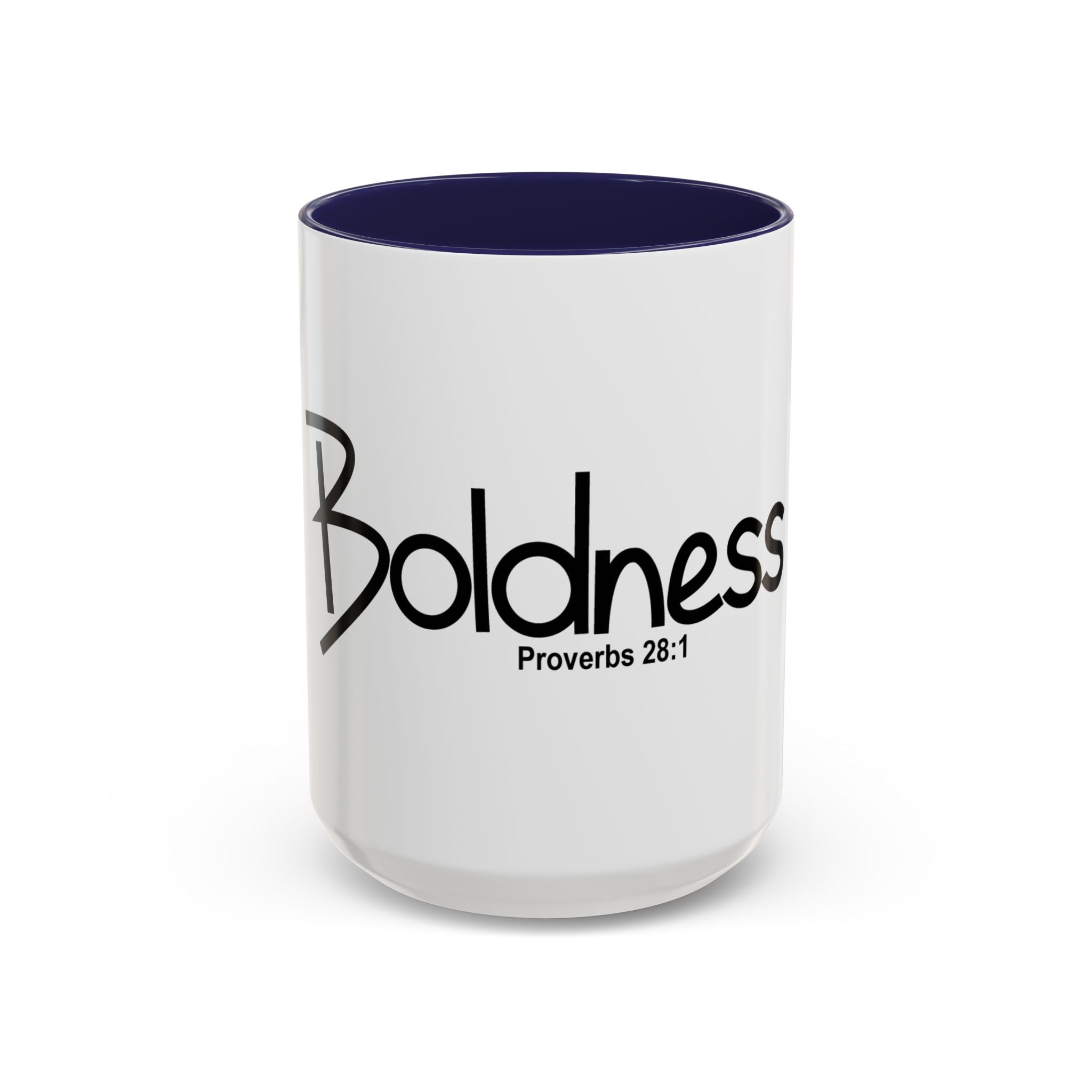 Boldness Inspirational 15oz Mug (Proverbs 28:1)