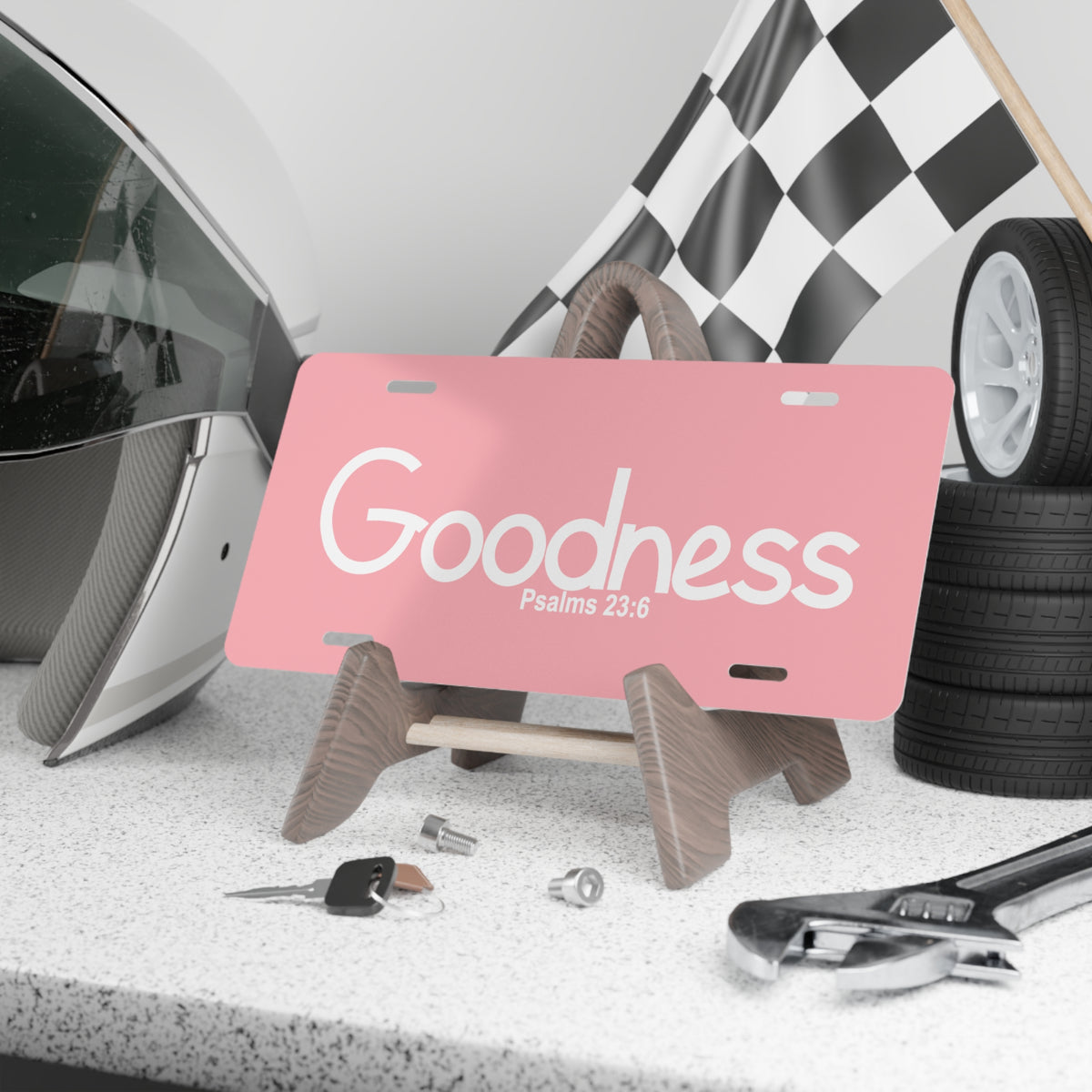 Vanity Plate-Goodness (Psalms 23:6)