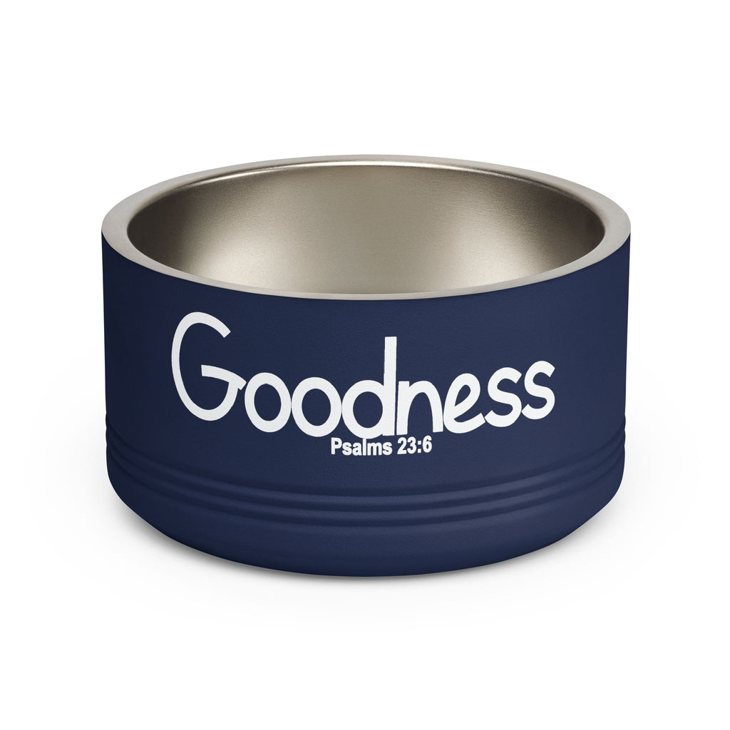 18oz Pet Bowl Stainless Steel  (Goodness)