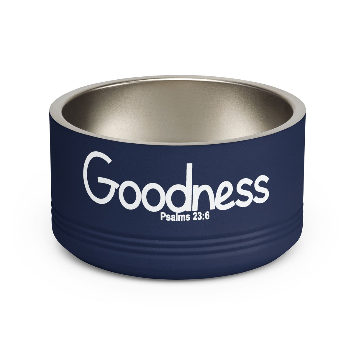 18oz Pet Bowl Stainless Steel  (Goodness)