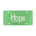 Vanity Plate-Hope (Deuteronomy 31:6)