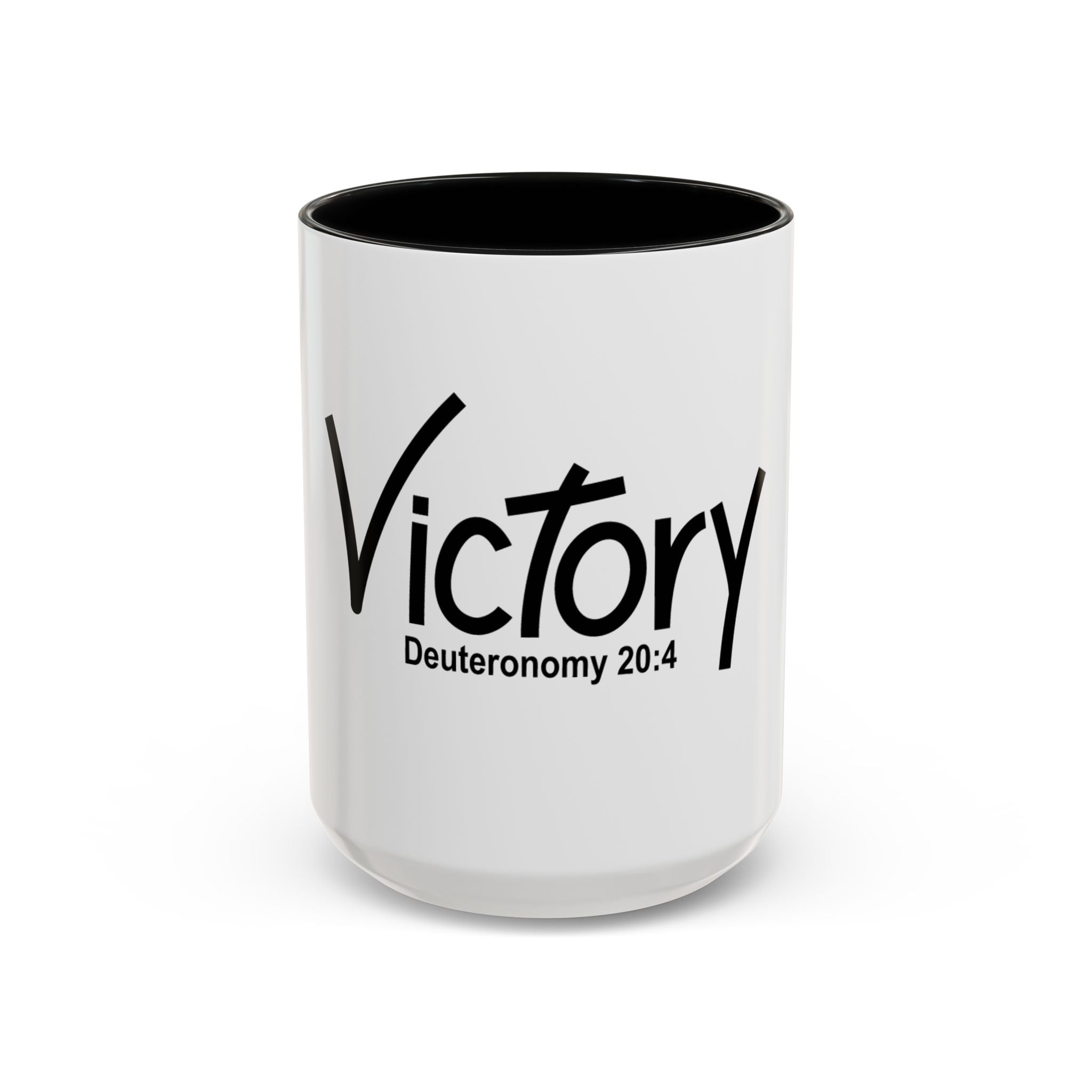 Victory Inspirational 15oz Mug (Deuteronomy 20:4)