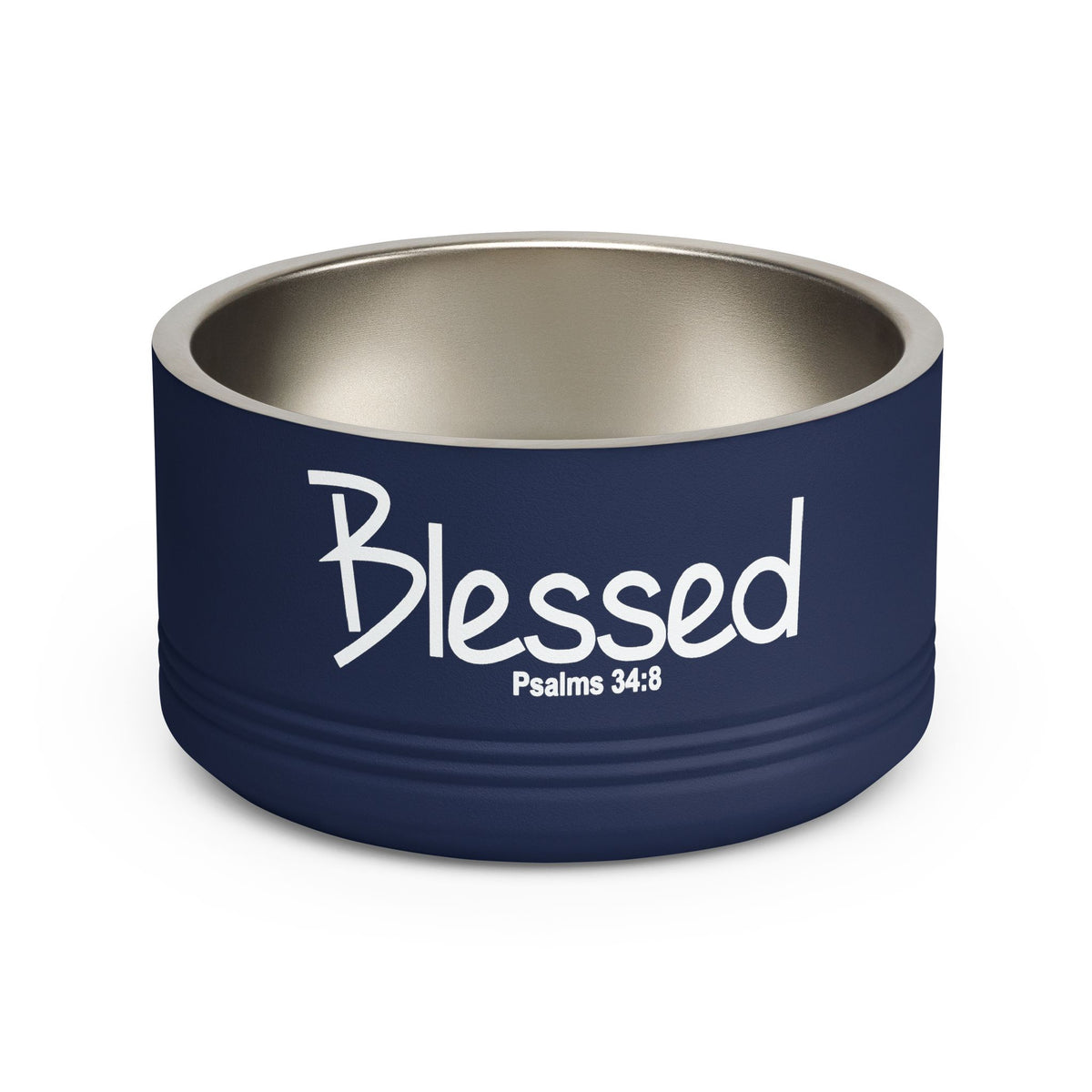 18oz Pet Bowl Stainless Steel  (Blessed)