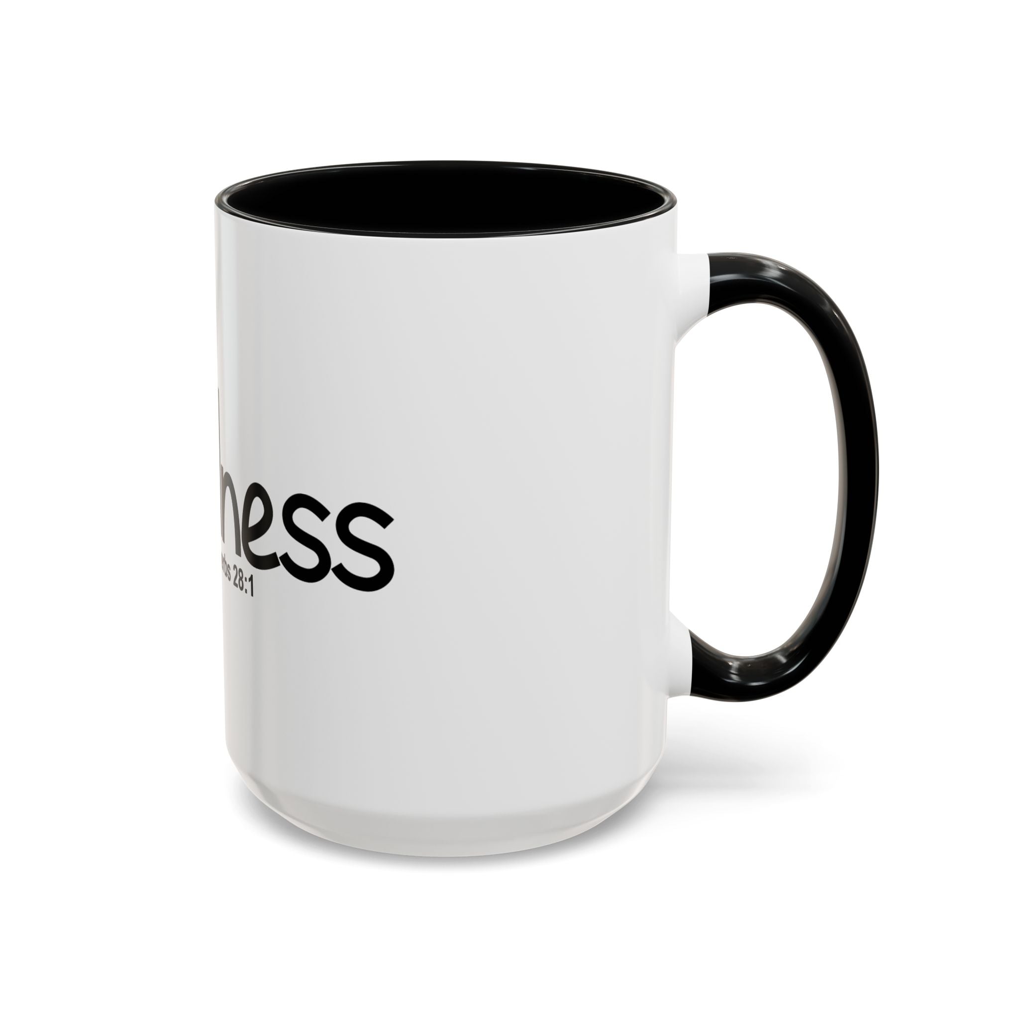 Boldness Inspirational 15oz Mug (Proverbs 28:1)