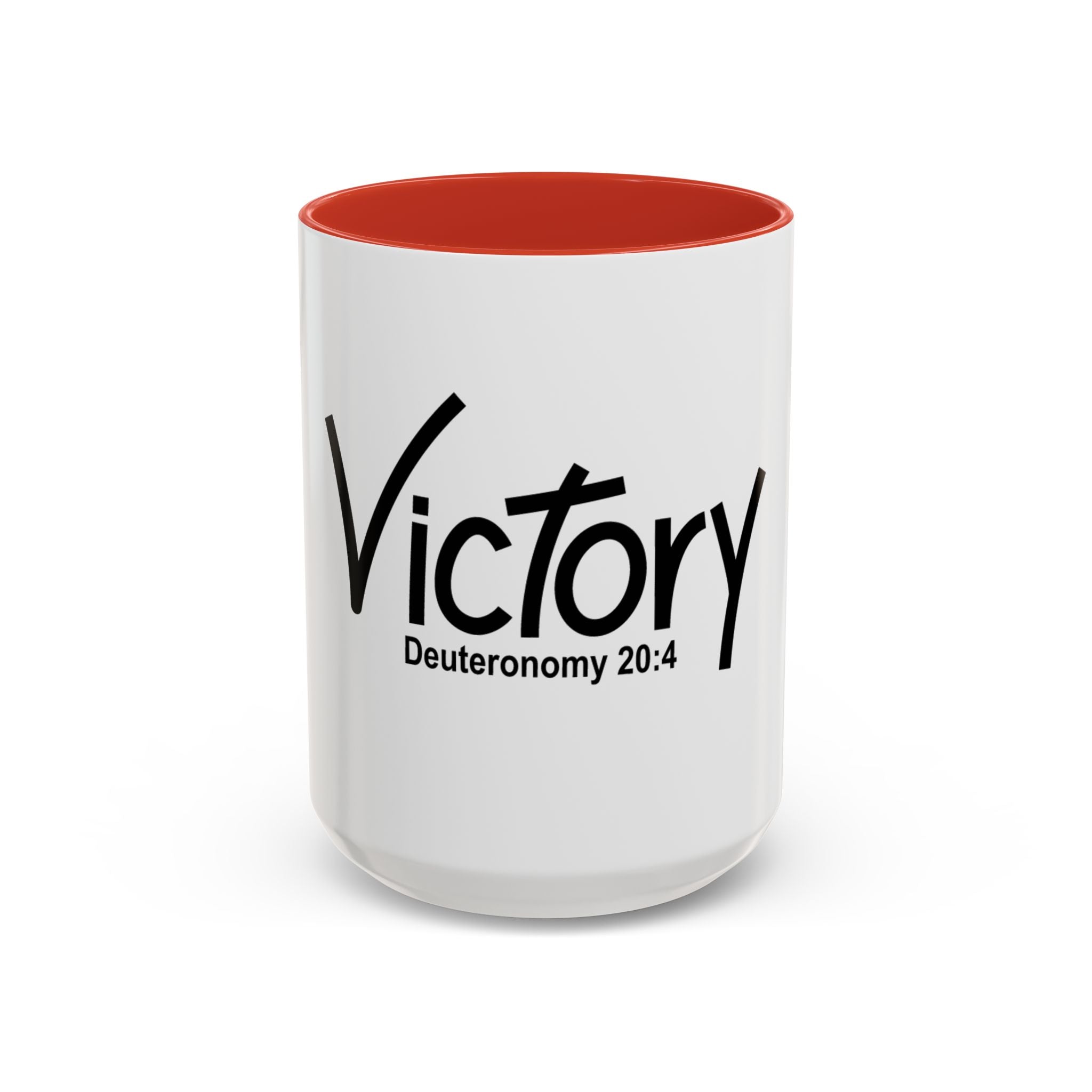 Victory Inspirational 15oz Mug (Deuteronomy 20:4)