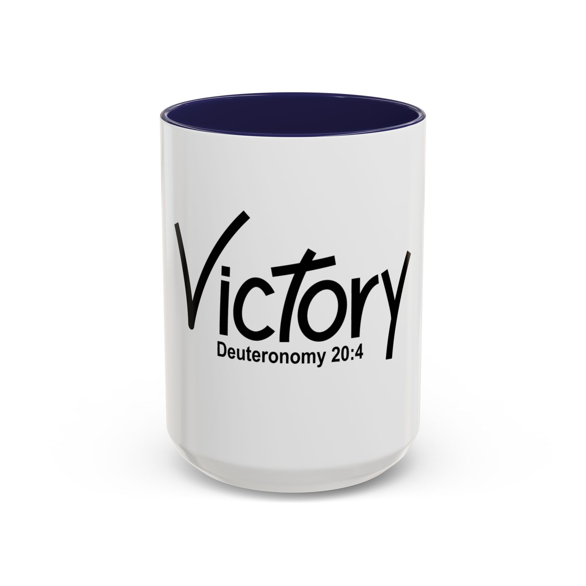 Victory Inspirational 15oz Mug (Deuteronomy 20:4)