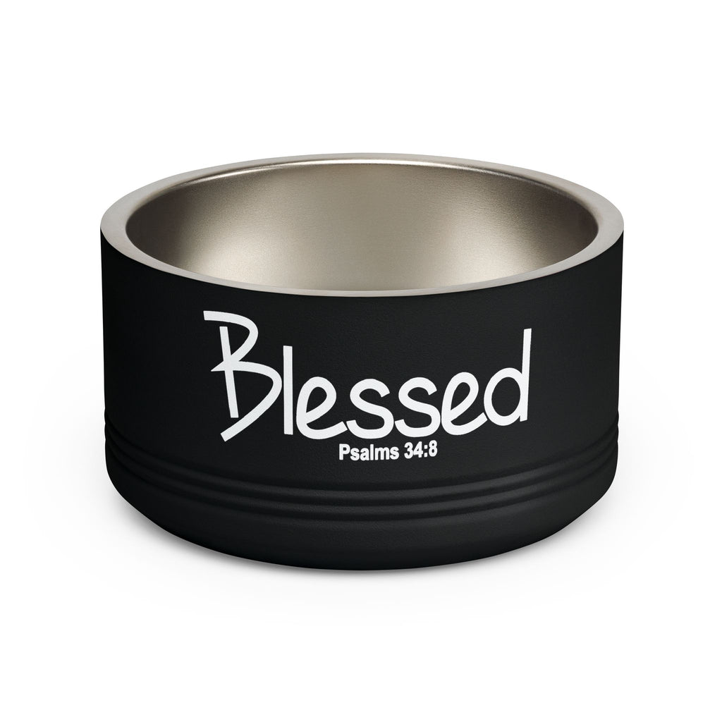 18oz Pet Bowl Stainless Steel  (Blessed)
