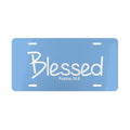 Vanity Plate-Blessed (Psalms 34:8)