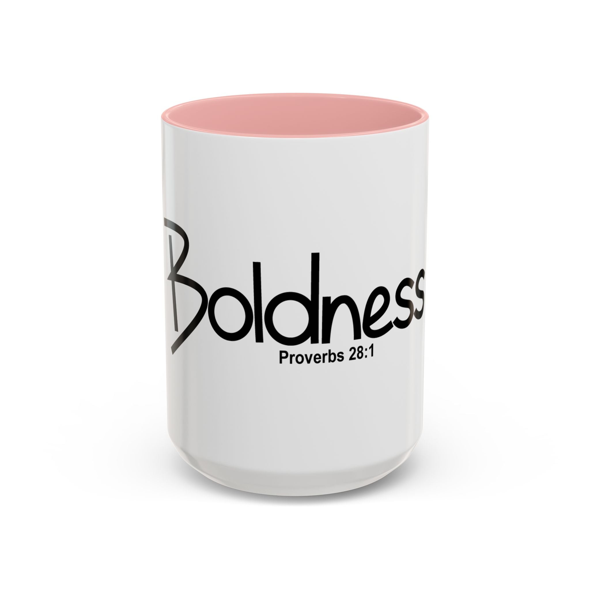 Boldness Inspirational 15oz Mug (Proverbs 28:1)