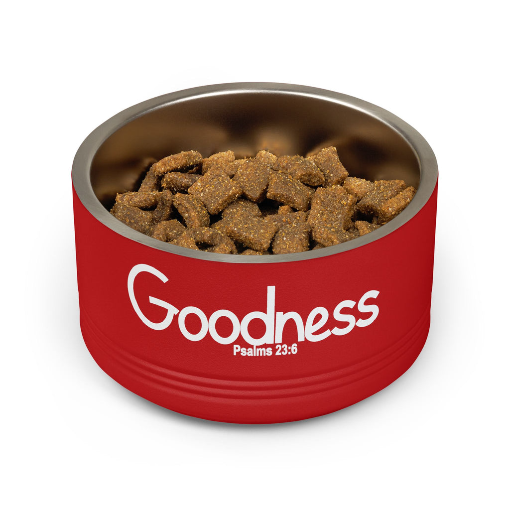 18oz Pet Bowl Stainless Steel  (Goodness)