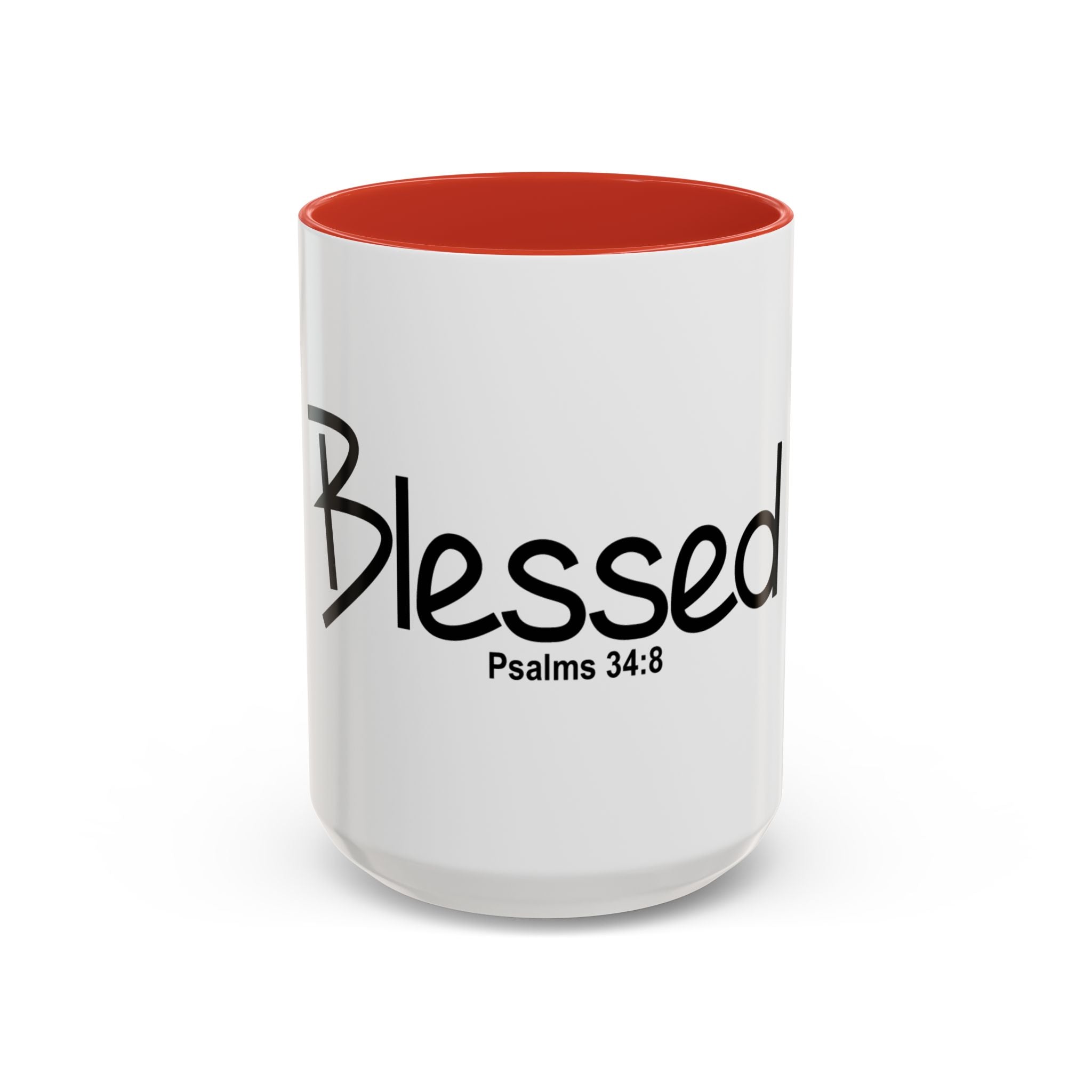 Blessed Inspirational 15oz Mug (Psalms 34:8)