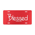 Vanity Plate-Blessed (Psalms 34:8)