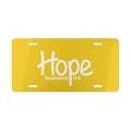 Vanity Plate-Hope (Deuteronomy 31:6)