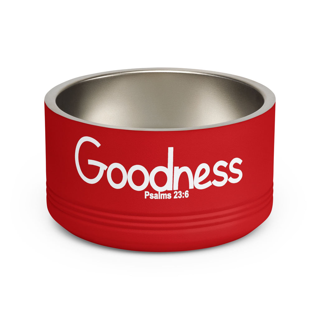 18oz Pet Bowl Stainless Steel  (Goodness)