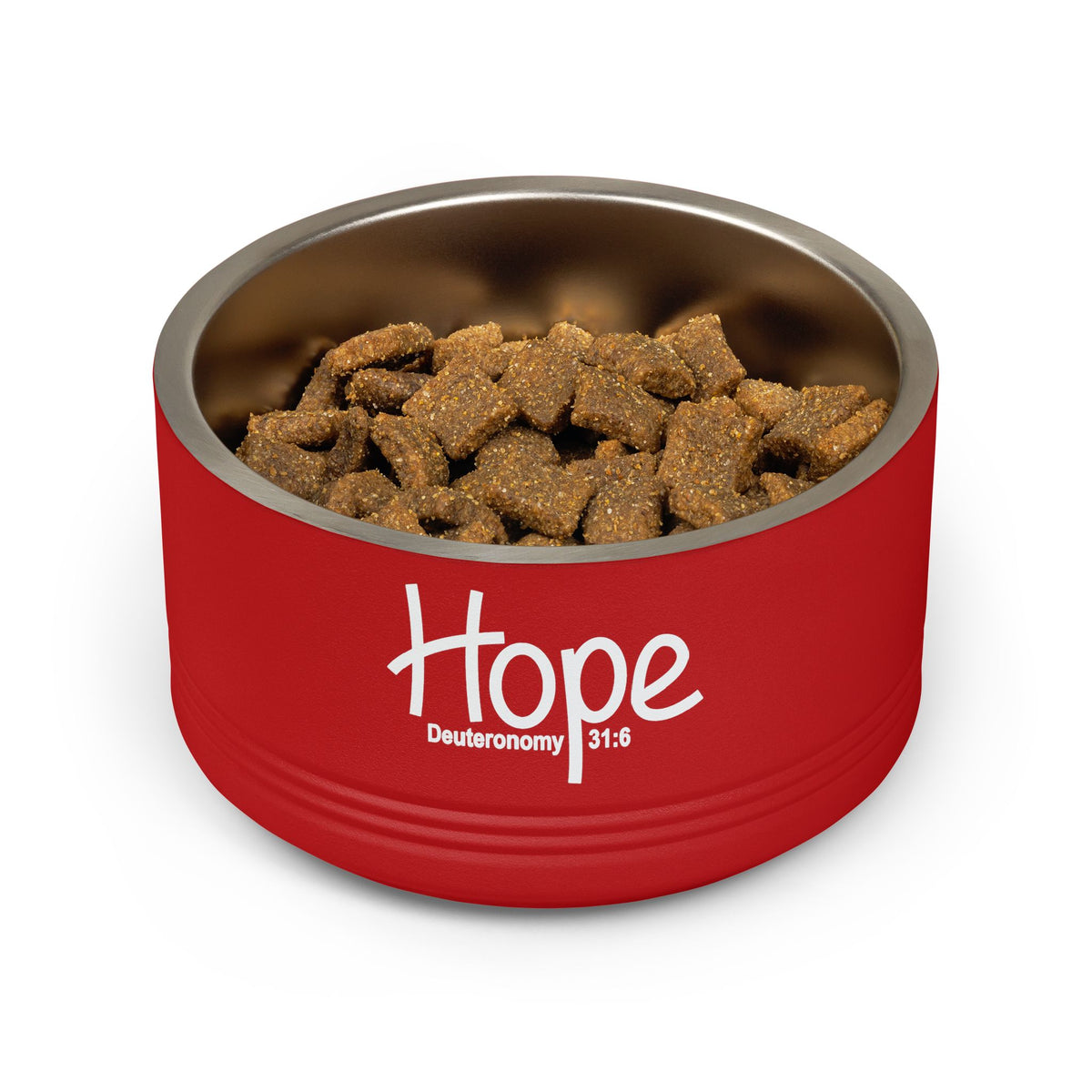 18oz Pet Bowl Stainless Steel  (Hope)