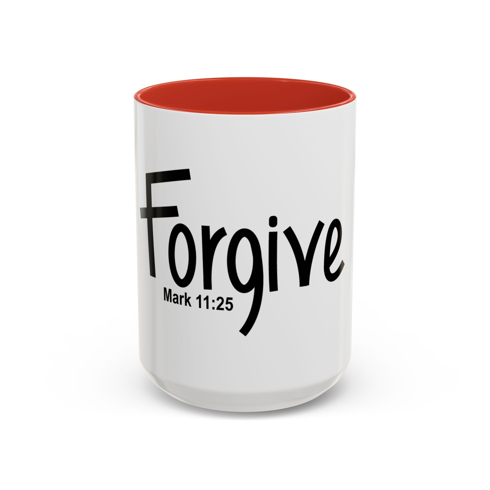 Forgive Inspirational 15oz Mug (Mark 11:25)