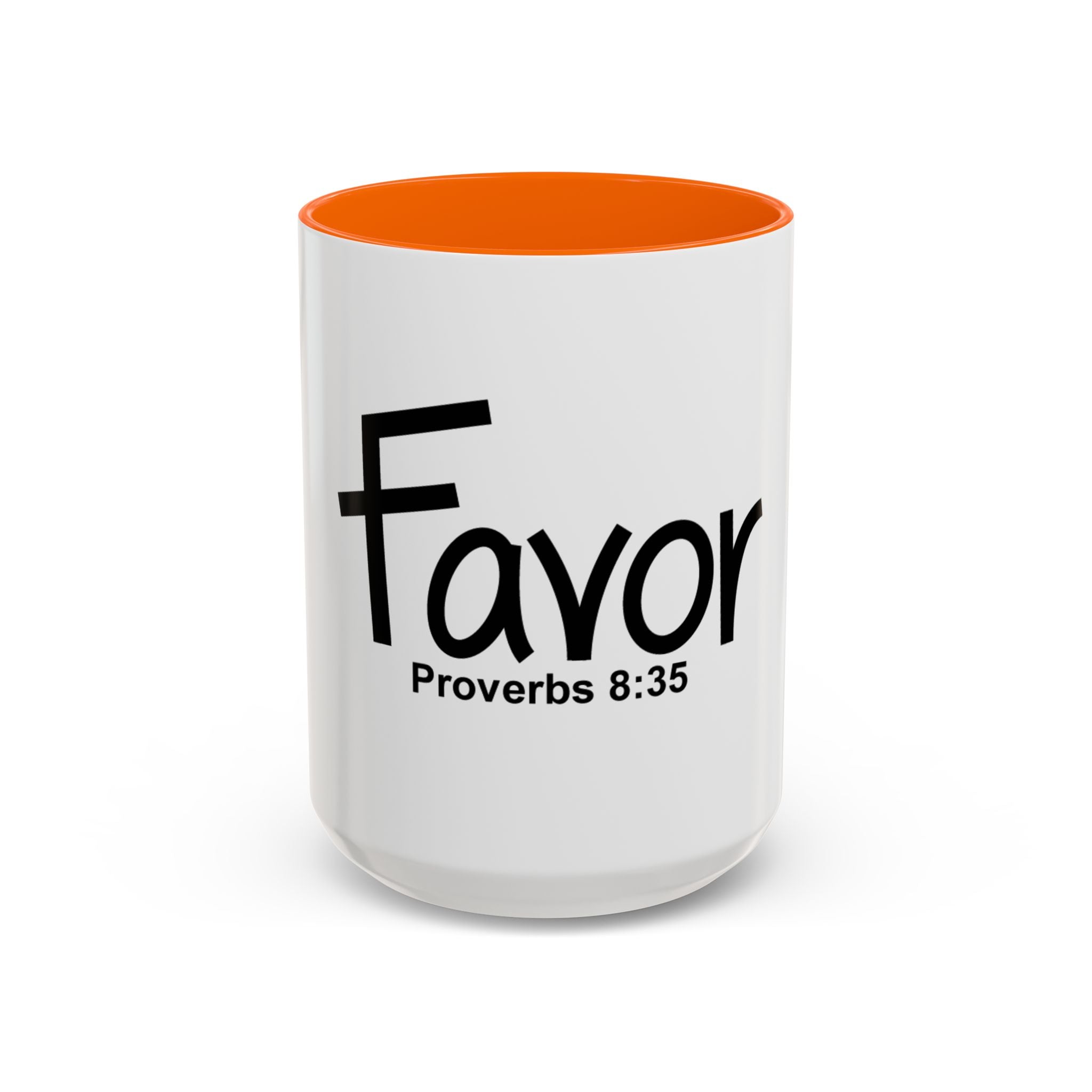 Favor Inspirational 15oz Mug (Proverbs 8:35)