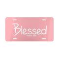 Vanity Plate-Blessed (Psalms 34:8)