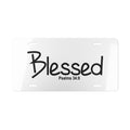 Vanity Plate-Blessed (Psalms 34:8)