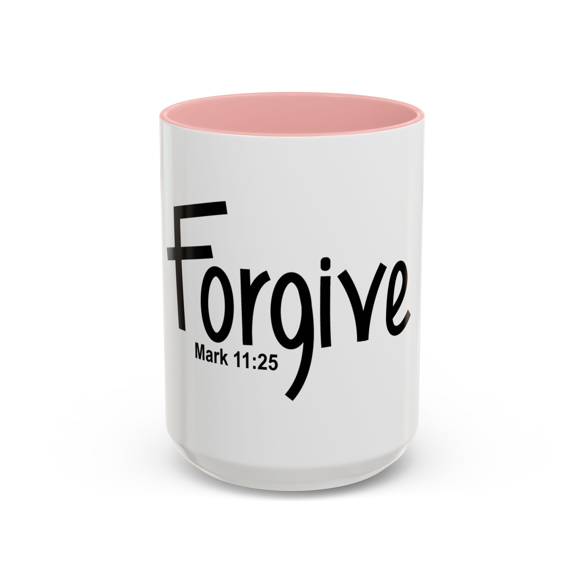 Forgive Inspirational 15oz Mug (Mark 11:25)