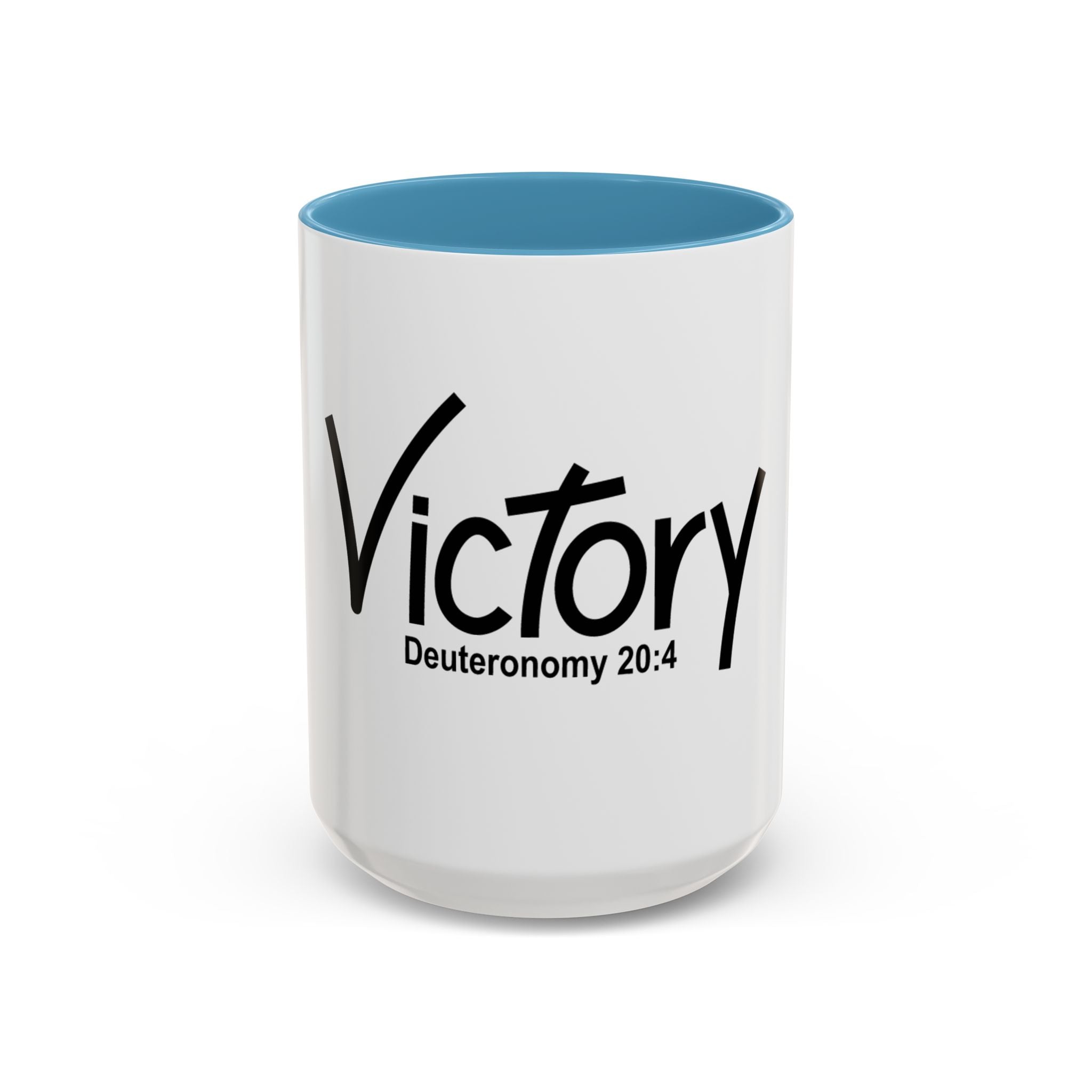 Victory Inspirational 15oz Mug (Deuteronomy 20:4)