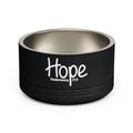 18oz Pet Bowl Stainless Steel  (Hope)