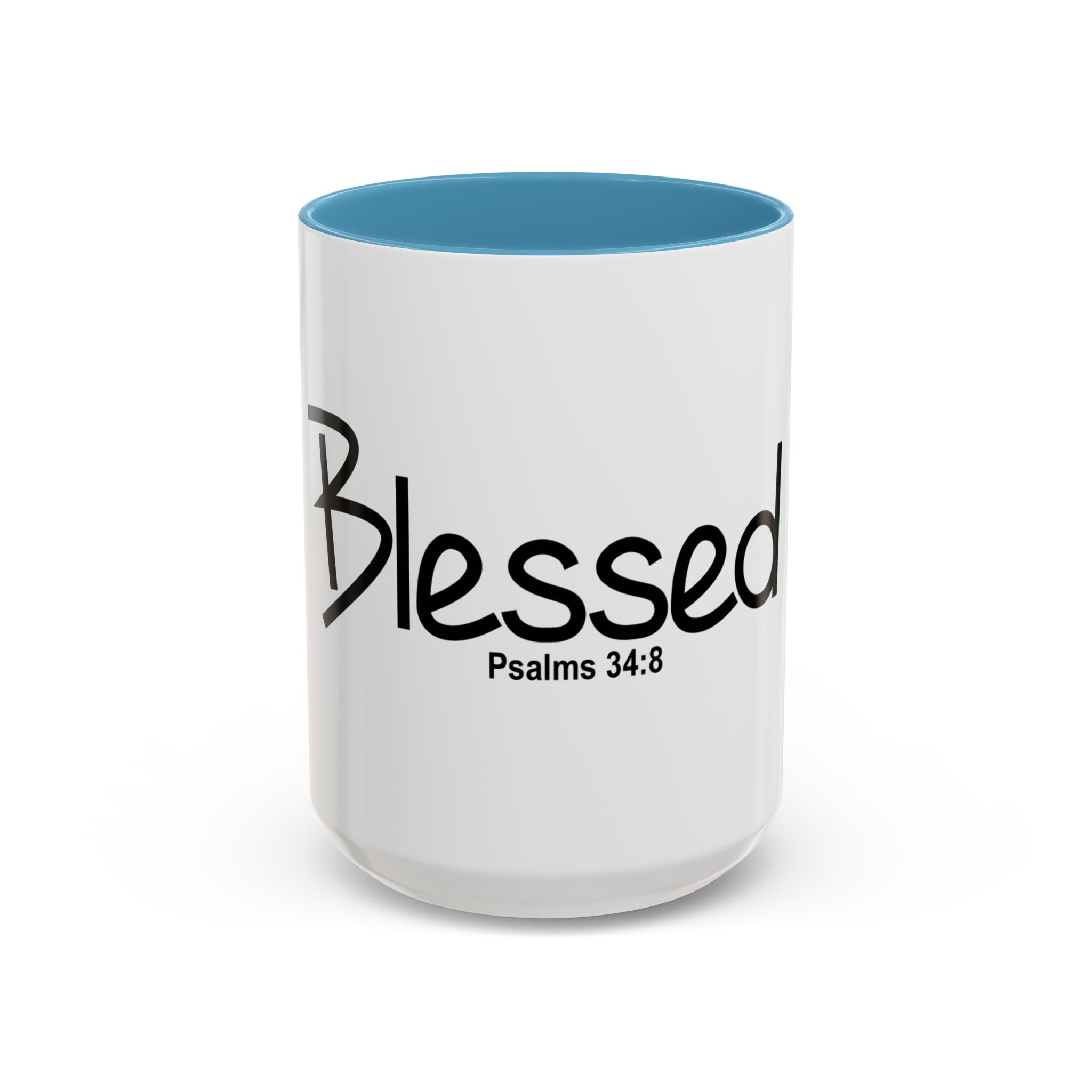Blessed Inspirational 15oz Mug (Psalms 34:8)