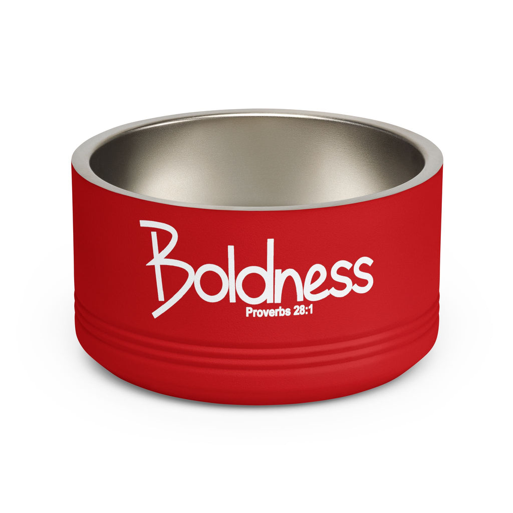 18oz Pet Bowl Stainless Steel  (Boldness)