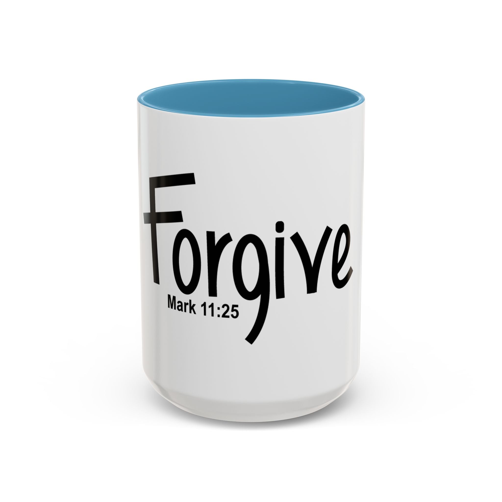 Forgive Inspirational 15oz Mug (Mark 11:25)