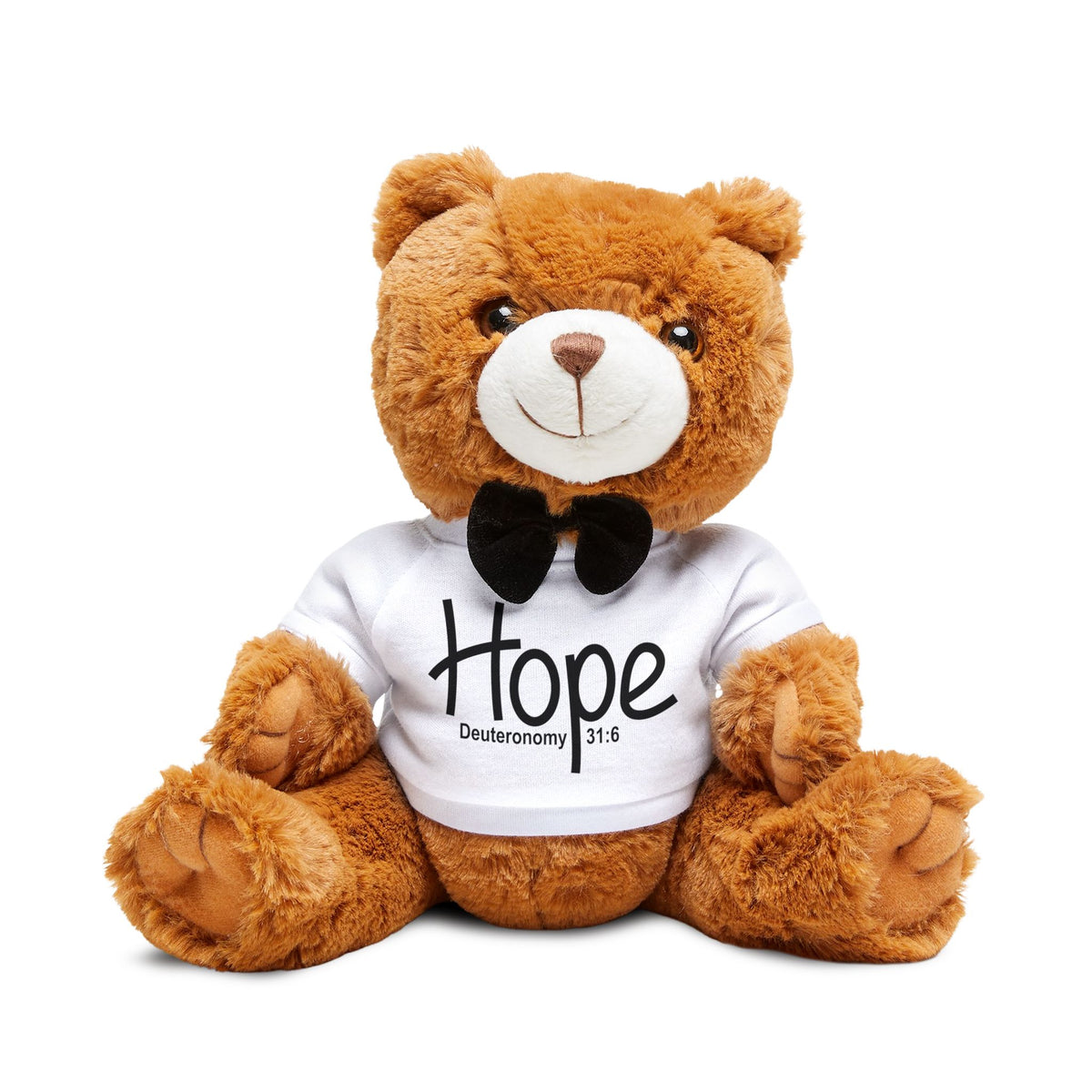Plush Teddy Bear  with "Hope" T-Shirt