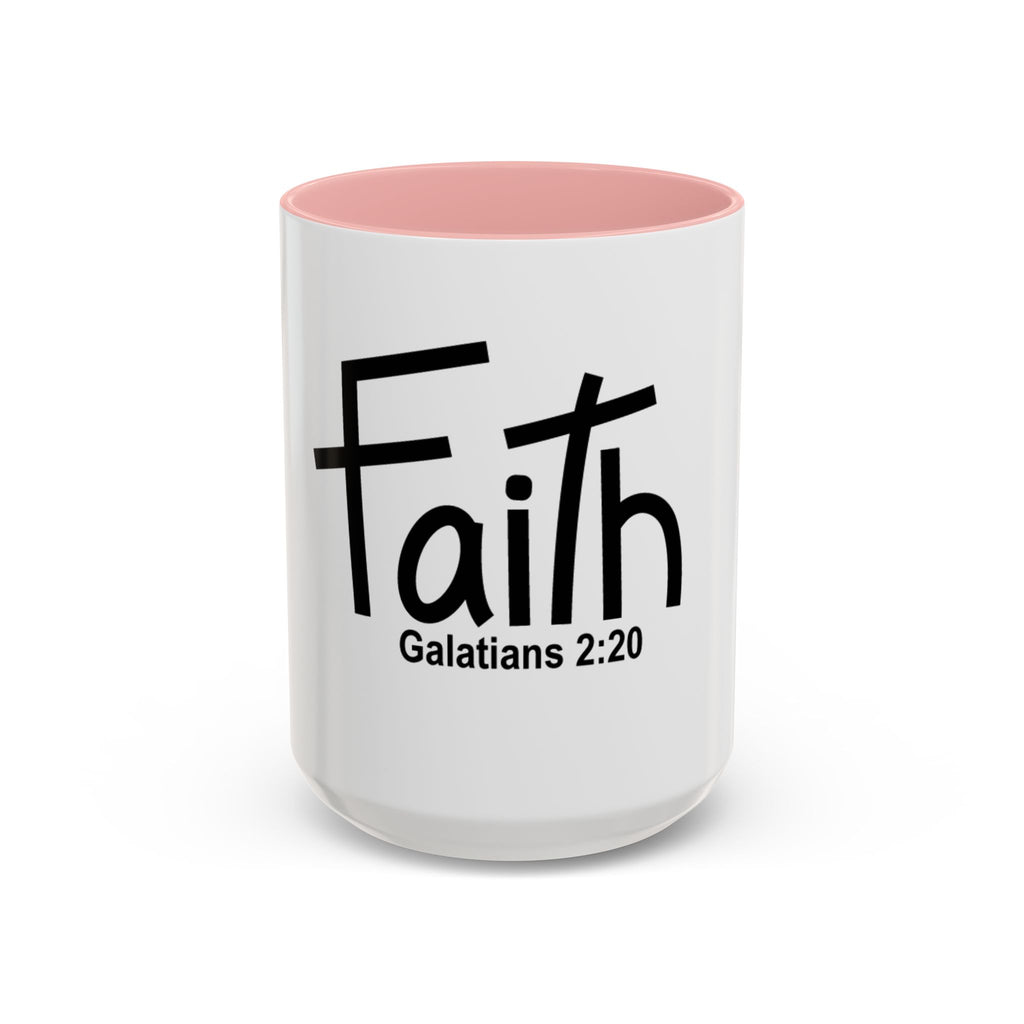 Faith Inspirational 15oz Mug (Galatians 2:20)