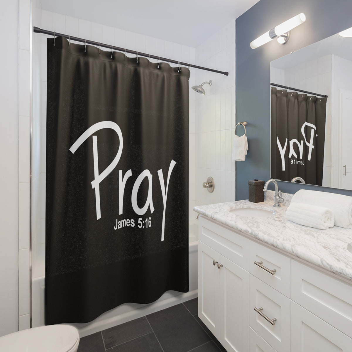 Shower Curtain (Pray)